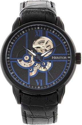 Heritor Sanford Automatic Black Dial Mens Watch HR8305