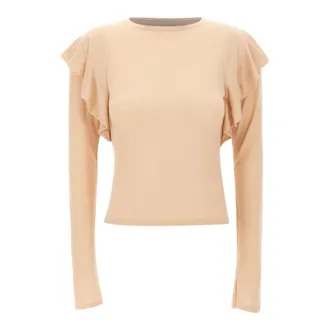 Marella Dames, Truien, Beige, Maat: S Wol