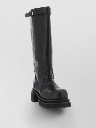 Rick Owens leather high boots