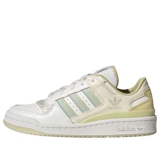 adidas (WMNS) adidas Forum Low CL Cloud White Green JQ6704