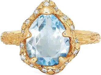 Logan Hollowell 14K yellow gold diamond ring - Oro