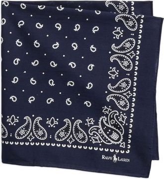 Polo Ralph Lauren Bandana con stampa paisley - Blu