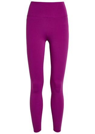 Vuori Clothing All The Feels Stretch-jersey Leggings - Pink - L (UK14 / L)