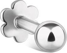 Maria Tash Ball Single Threaded Stud Earring in White Gold at Nordstrom, Size 2.5 Mm