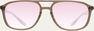 Barton Perreira Mens Gyalis Zyl Aviator Sunglasses