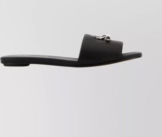 Alexander McQueen leather slides