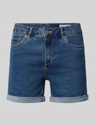 Vero Moda Regular Fit Jeansshorts aus Baumwoll-Mix Modell LUNA in Jeansblau, Gr&ouml;&szlig;e XL