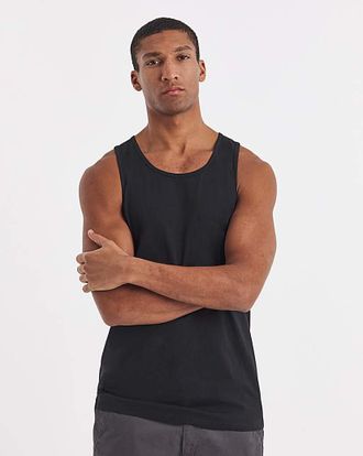 Jacamo Basic Black Vest Long