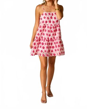 BuddyLove Cherry Delight Mini Dress In Red