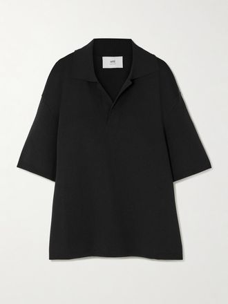 Ami Polo In Maglia - Nero