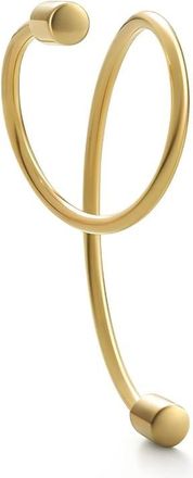 Shihara 18kt yellow gold Twist Curl 02 single earring - women - 18kt Yellow Gold - One Size