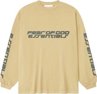 Fear of God T-shirt 90s a maniche lunghe - Giallo