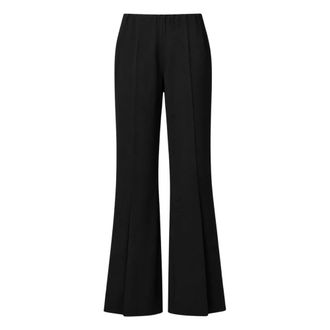 Liviana Conti Claudette Pantaloni a Gamba Larga - - Trousers - Donna - Nero - XL