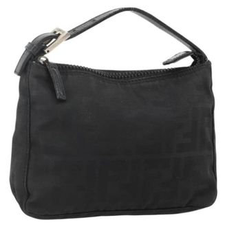 Fendi Pre-owned Vintage Handbag - Dames - Pre-owned - Zwart - Maat: ONE Size Leer