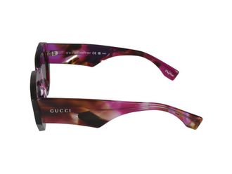 Gucci Womens Sunglasses Gg2007s 001 Havana Violet 51-20-140 Acetate