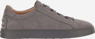 Tod's Mens Sneakers Suede Taupe Trainers