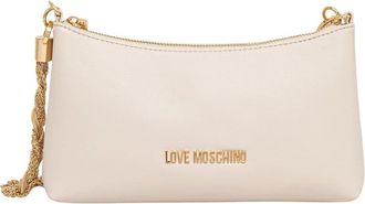 Love Moschino Kleine Schoudertas - Dames - Schoudertassen - Beige - ONE Size - Tassen