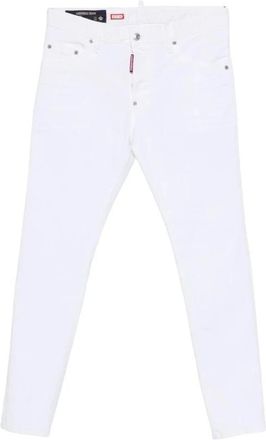 Dsquared2 Skinny Jeans - Heren - Skinny Jeans - Wit - 2XL - Katoen - Jeans