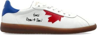 Dsquared2 Rebel Sneakers - Heren - Sneakers - Wit - 40 EU - Leer - Schoenen