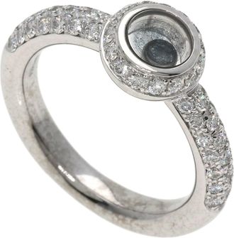 Chopard White Gold White Gold (18K) Band Ring (Pre-Owned)