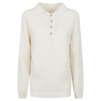 Dondup Dt 458M00988D002002 Jersey de cuello redondo - Knitwear - Mujer - Beige - L