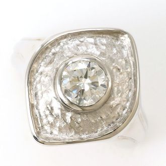 C&A Platinum Platinum 900 Band Ring (Pre-Owned)
