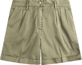 Fay V201 Pantaloni - Dames - Korte Broeken - Groen - W31 - Korte Broeken