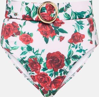 Alexandra Miro Slip bikini Ines con stampa floreale