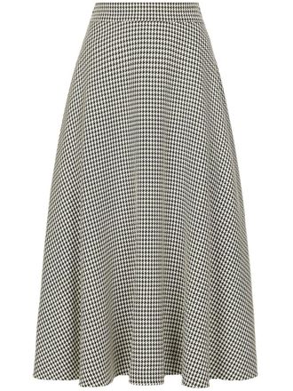 Dolce & Gabbana Gonna tartan - Grigio