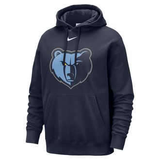 Nike Memphis Grizzlies Club Nike Mens NBA Pullover Hoodie in Blue | HM9884-419