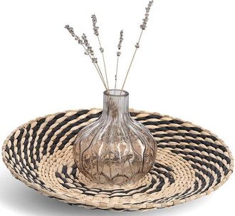 ZELLER PRESENT Dekoschale Ø 35 cm, Papiergeflecht