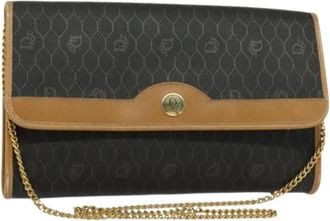 Dior Pre-owned Clutches, female, Black, Size: ONE SIZE Pre-owned Vintage Shoulder Bag