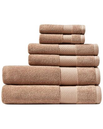 Lacoste Heritage Supima Cotton 6Pc Towel Set