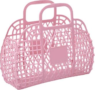 Generic Jelly Bag | Beach Handbags | Reusable Handbags Tote Trendy Accessory for Women Children Girl Concert Wedding Beach Events Outdoor