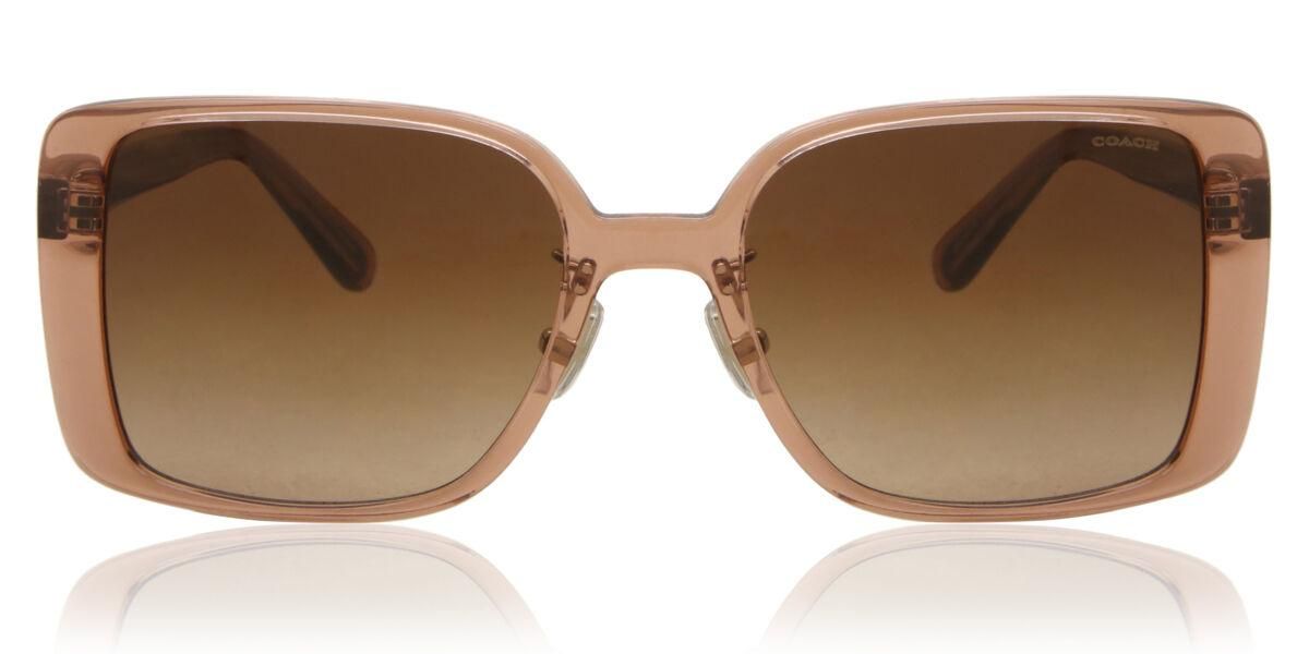 Coach HC8375 CH562 Asian Fit 574974 Womens Sunglasses Brown  display picture 1