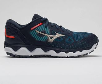 Mizuno Mizuno Wave Horizon411304-537A Sneakers Mens Navy Running Shoes RHS9062