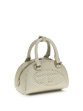 Diesel Quilted Calf Leather Shoulder Bag - Beige