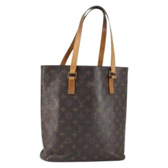 Louis Vuitton Pre-owned Tote Bags, female, Brown, Size: ONE SIZE Pre-owned Vintage Canvas Tote Bag