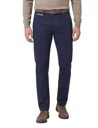 Gardeur katoenen broek Gardeur Benny donkerblauw