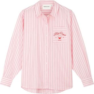 Fab By Fabienne Chapot Alex STP Blouse - Dames - Overhemden - Roze - XL - Katoen - Overhemden