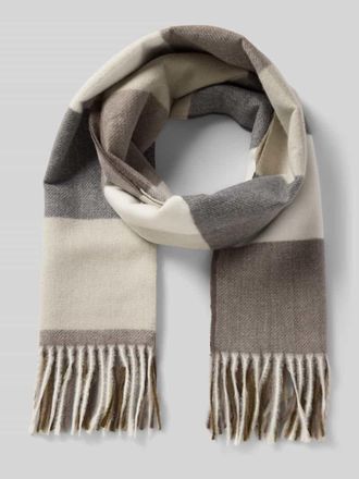 Mc Neal Schal mit Fransen in Taupe, Gr&ouml;&szlig;e 1