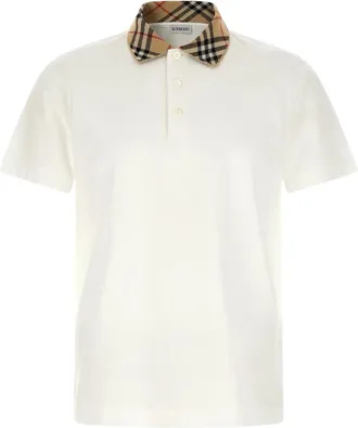 Burberry Heren, Tops, Wit, Maat: XL Katoen