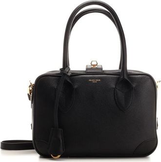 Golden Goose Vita Black Bowling Bag