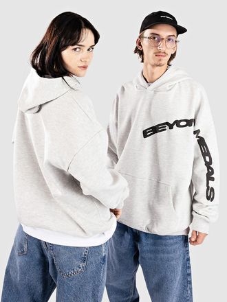 Beyond Medals. Puff Hoodie grijs