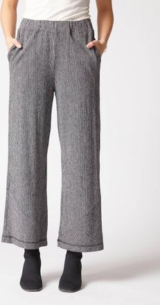 Habitat Pasadena Stripe Veranda Pants In Black/white