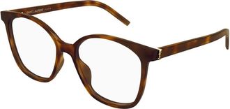 Saint Laurent Glasses, female, Brown, Size: 55 MM M162 Eyeglasses