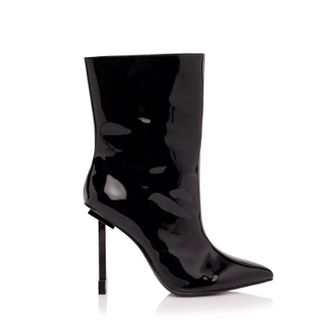 Jessica Rich Womens Molded Stiletto Heel Bootie In Noir