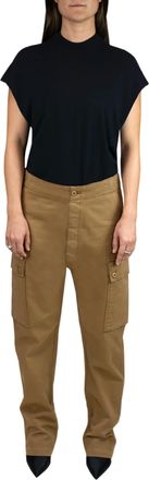 Sundry Dstld Womens Cargo Pant In Ermine