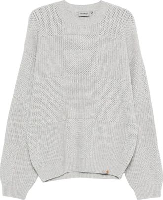 Carhartt Work in Progress Trui met textuur - Grijs