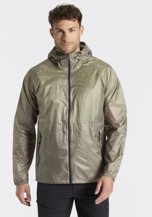 F.lli Campagnolo Regenjacke CMP, Herren, Gr. 46, sage, Obermaterial: 100% Polyamid, Jacken Regenjacke, w&auml;rmend, &Uuml;bergangsjacke